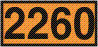 (image for) UN number for split placarding